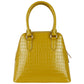 Baldinini Trend Elegant Pistachio Python Print Calfskin Bag