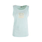 Yes Zee Elegant Green Cotton Blend Tank Top