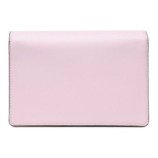 Love Moschino Chic Faux Leather Shoulder Bag in Pink