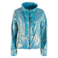 Yes Zee Pearlescent Nylon Three-Zip Jacket