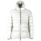 Centogrammi Reversible White Nylon Hooded Jacket