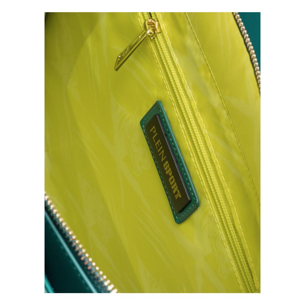 Plein Sport Tropical Green Fantasy Eco-Leather Bag