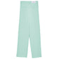 Hinnominate Chic Crepe Straight Trousers in Lush Green