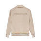 Hinnominate Chic Hazelnut Beige Bomber Jacket - Collegial Style