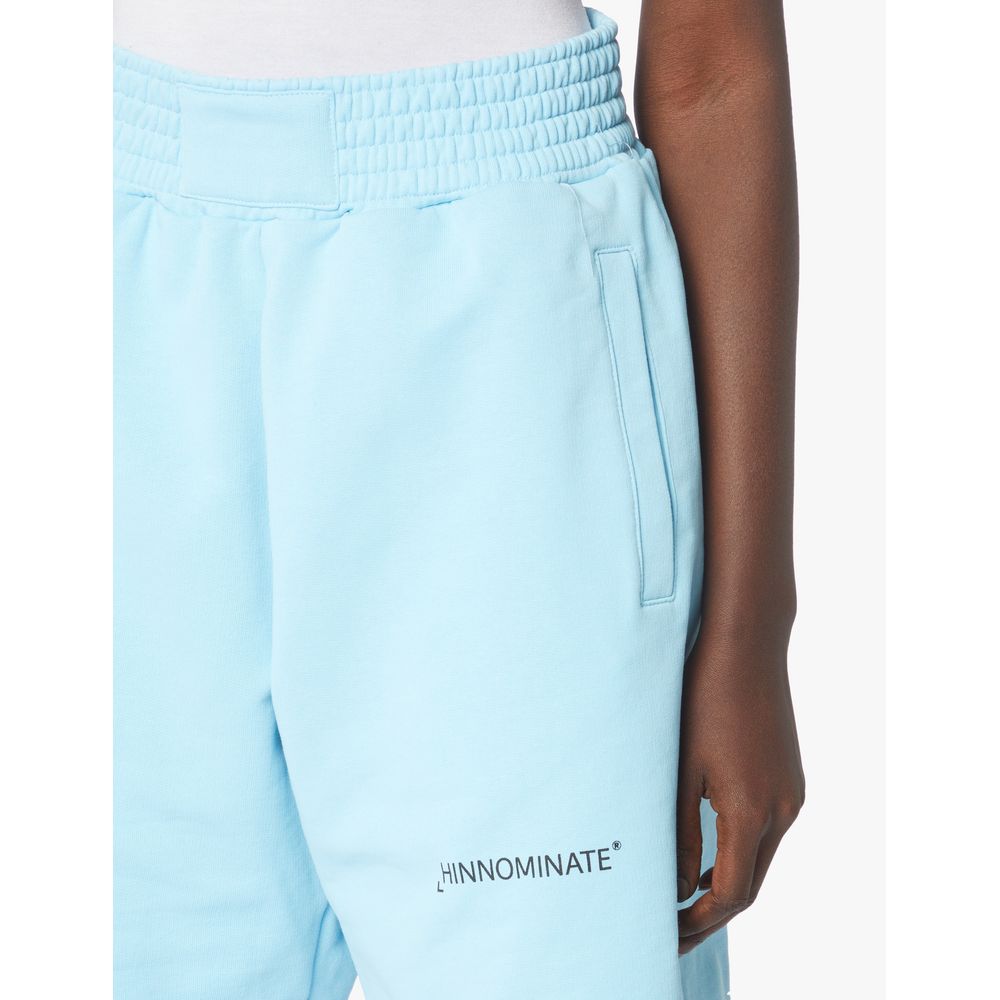 Hinnominate Chic Cotton Bermuda Shorts with Logo Detail