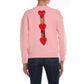 Love Moschino Pink Cotton Women Sweater