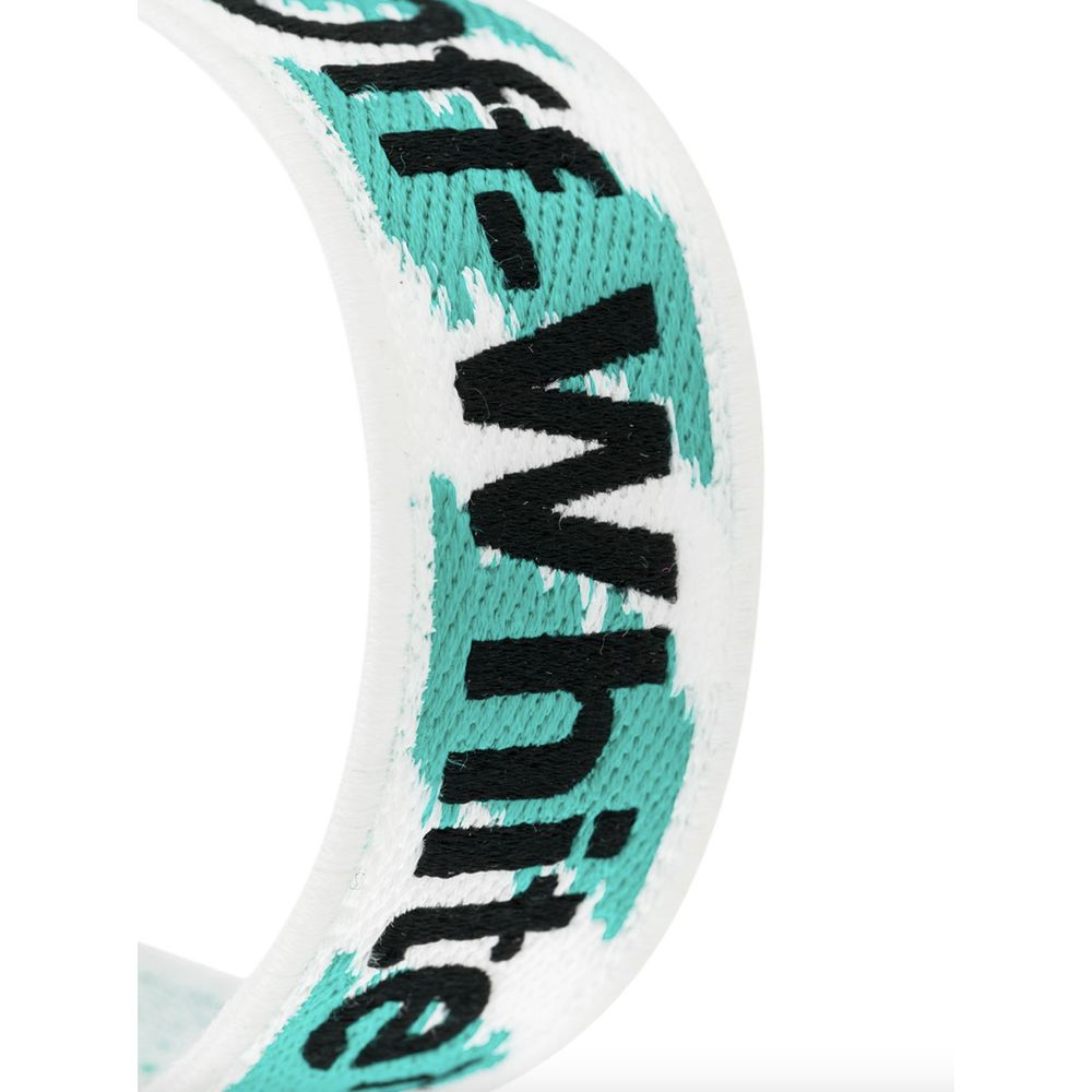 Off-White White Fabric Women Bracelet