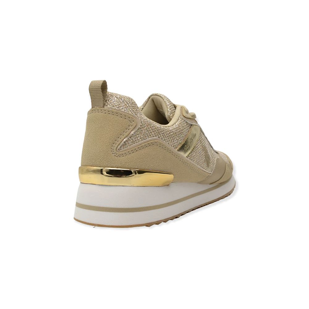 U.S. POLO ASSN. Beige Eco Fabric Women Sneaker