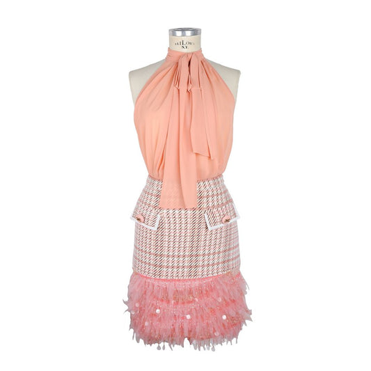 Elisabetta Franchi Pink Polyester Women Dress