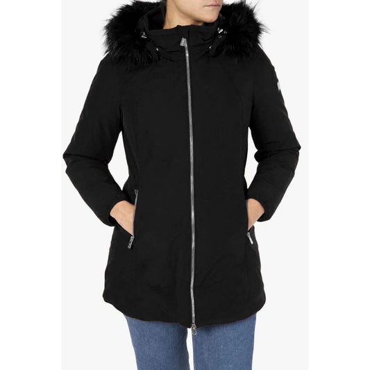 Yes Zee Black Polyester Women Jacket