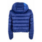 Yes Zee Blue Polyester Women Jacket