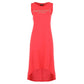 Imperfect Pink Cotton Women Dress