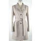 Made in Italy Gray Wool Women Coat