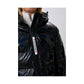 Love Moschino Elegant Painted Effect Long Down Jacket