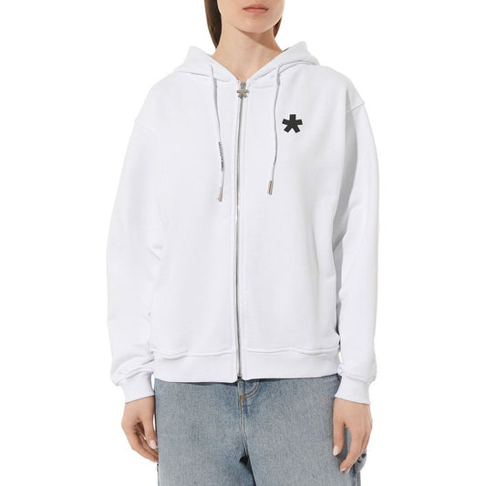 Comme Des Fuckdown Chic Symbol Print Zip Hoodie