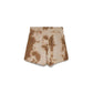 Hinnominate Chic Brown Printed Cotton Shorts