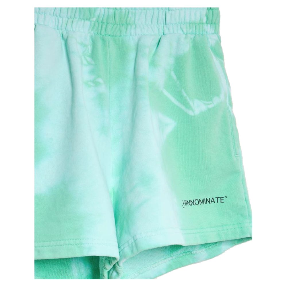 Hinnominate Chic Mint Green Logo Shorts