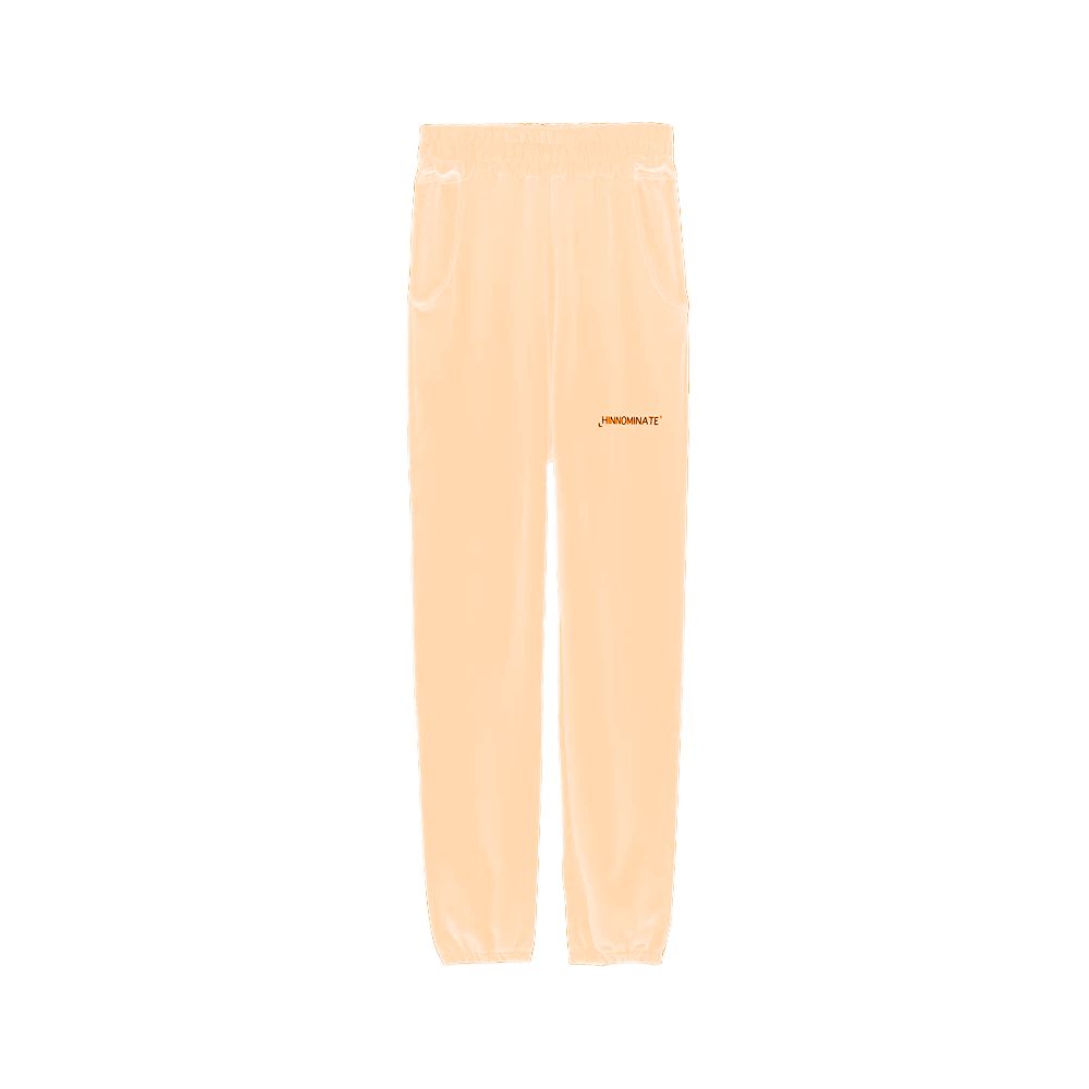 Hinnominate Chic Pink Cotton Sweatpants with Side Openings