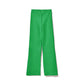 Comme Des Fuckdown Green Cotton Women Palazzo Pants