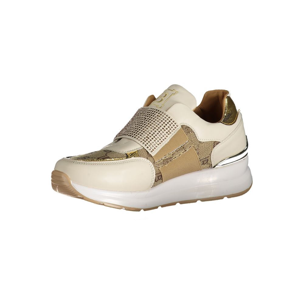 Laura Biagiotti Beige Polyester Sneaker