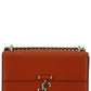 Jimmy Choo Dark Orange Calf Leather Shoulder Bag