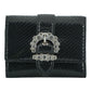 Jimmy Choo Black Leather Cheri Wallet