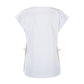 Yes Zee White Cotton Women Top