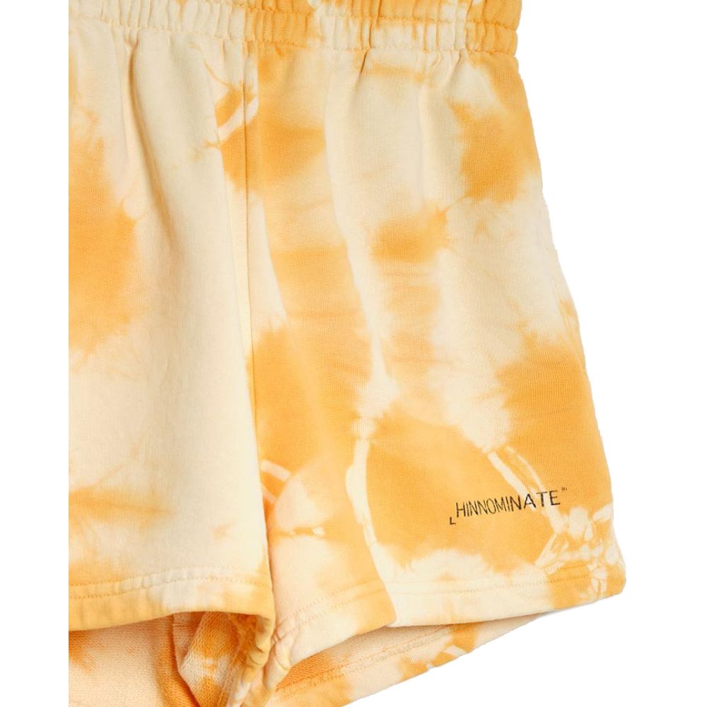 Hinnominate Chic Cotton Shorts with Signature Print