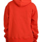 Dsquared² Red Mini Icon Cotton Hoodie Sweatshirt Sweater