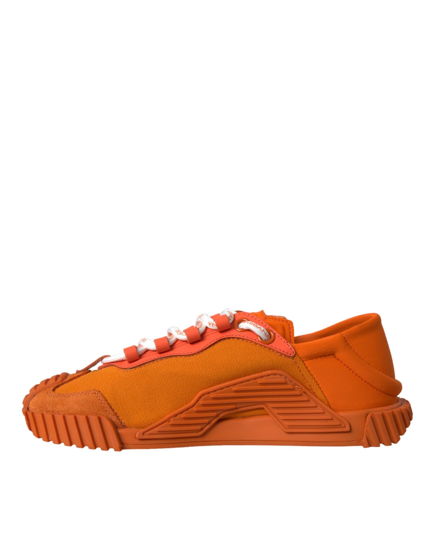 Dolce & Gabbana Orange NS1 Low Top Sports Sneakers Shoes