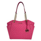 Michael Kors Jet Set Large Chain Electric Pink Shoulder Tote Bag