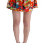 Dolce & Gabbana Chic Multicolor Beachwear Skirt