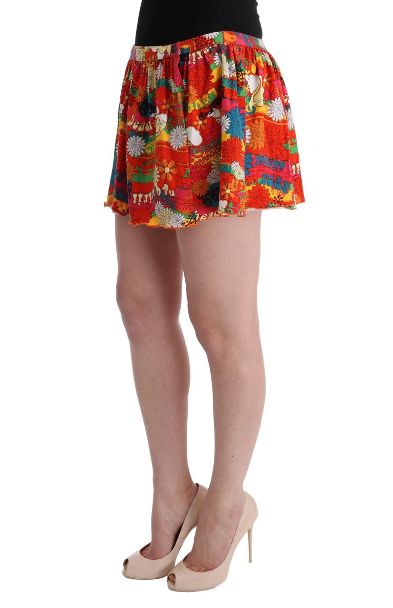 Dolce & Gabbana Chic Multicolor Beachwear Skirt