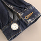 Dsquared² Blue High Waist Cotton Cargo Baggy Denim Jeans