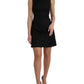 Dolce & Gabbana Black Sleeveless Bodycon A-line Mini Dress