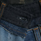 Dolce & Gabbana Blue Patchwork Cotton Denim Hot Pants Short