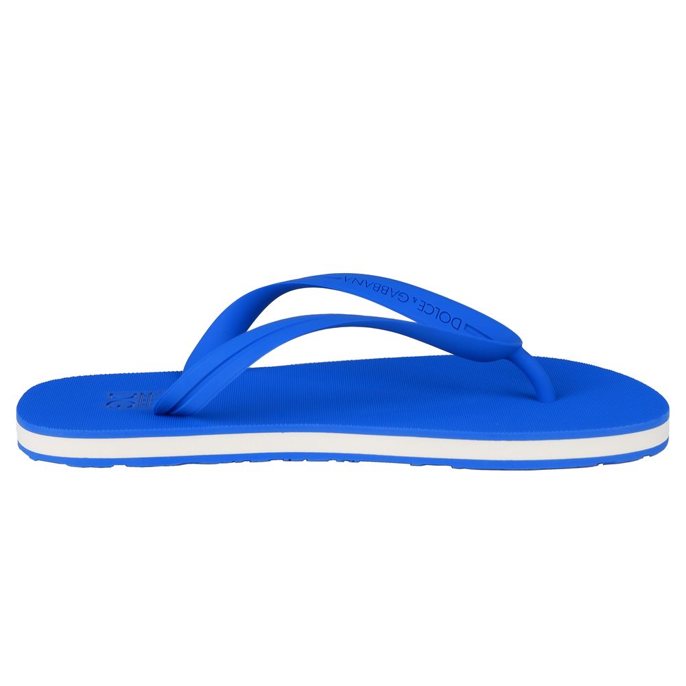 Dolce & Gabbana Blue Polyethylene Sandal