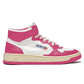 Autry Fuchsia Leather Di Calfskin Sneaker