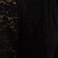 Dolce & Gabbana Black Floral Lace Long Sleeves Blouse Top