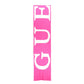 Guess Jeans Pink Cotton Scarf