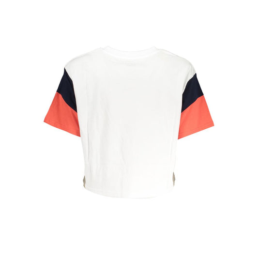 Fila White Cotton Tops & T-Shirt