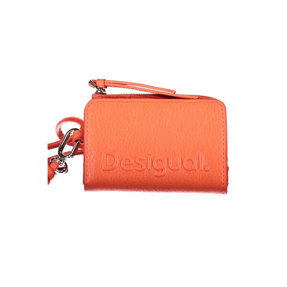 Desigual Pink Polyethylene Wallet