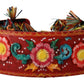 Dolce & Gabbana Multicolor Floral Wide Waist Carretto Belt