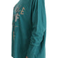 John Galliano Elegant Crewneck Cotton Sweater in Green