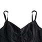 Dolce & Gabbana Black Nylon Bodycon Corset Bustier Mini Dress