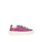 Casadei Fuchsia Leather Sneaker