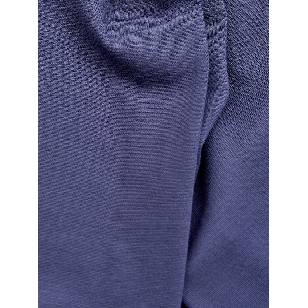 Elegant Lardini Viscose Blue Dress