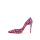 Christian Louboutin Elegant Pink Raso Pumps for Evening Elegance