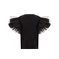 Alexander McQueen Black Cotton Tops & T-Shirt