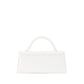 Jacquemus Chic White Leather Handbag for Sophisticated Elegance